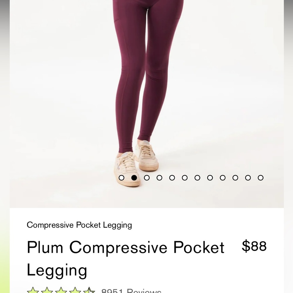 Girlfriend collective High rise leggings